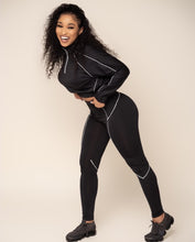 Load image into Gallery viewer, Black Tracksuit