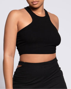 Black Crop Top